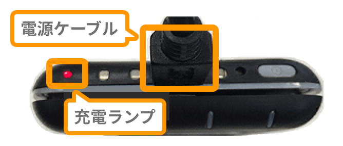 Airペイ ポイント ボタン式カードリーダー 充電ランプ点滅